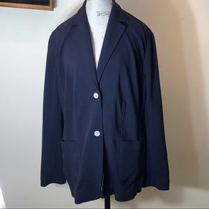 Land’s End Women’s Navy Blue Pants & Jacket Sz 20